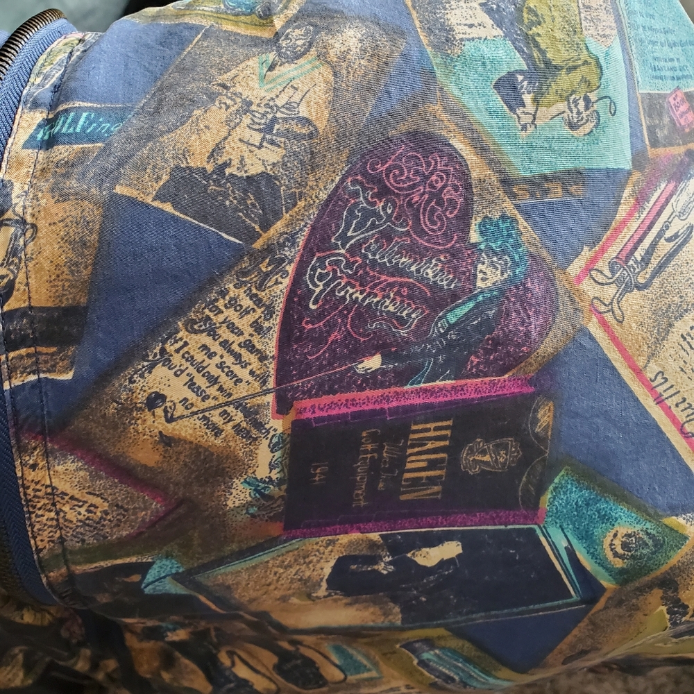 ❤sold❤Vintage silk golf detail bomber jacket - Picture 4 of 5